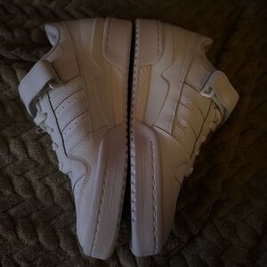 All white brand new adidas size 8 never wore